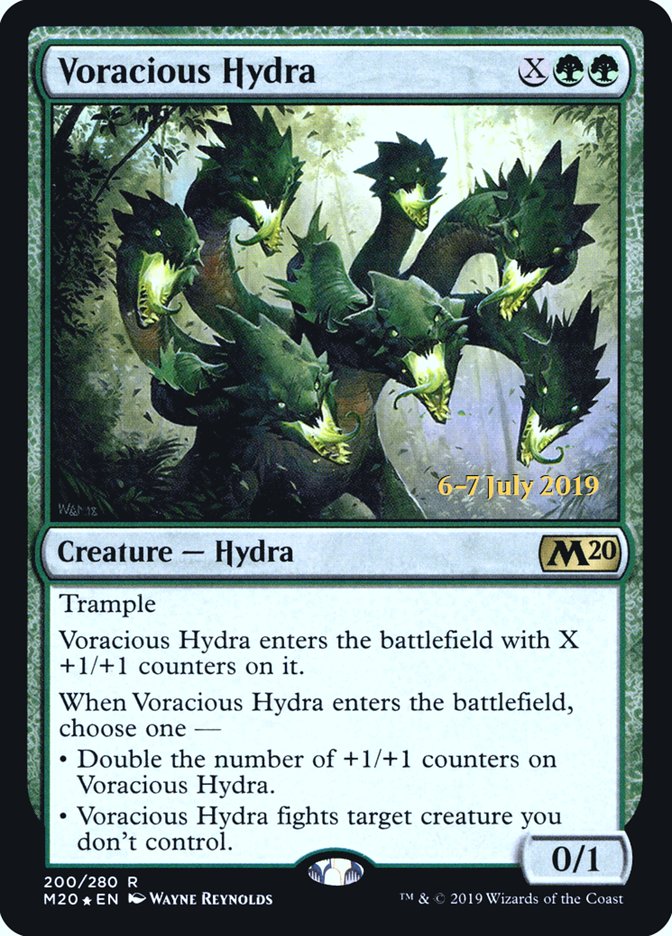 Voracious Hydra  [Core Set 2020 Prerelease Promos] | Event Horizon Hobbies CA