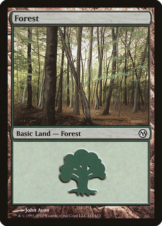 Forest (111) [Duels of the Planeswalkers] | Event Horizon Hobbies CA