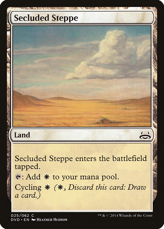 Secluded Steppe (Divine vs. Demonic) [Duel Decks Anthology] | Event Horizon Hobbies CA