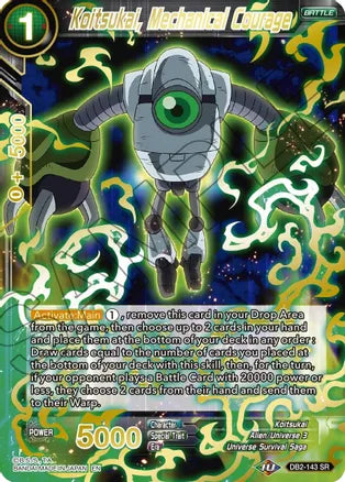 Koitsukai, Mechanical Courage (Gold Stamped) (DB2-143) [Mythic Booster] | Event Horizon Hobbies CA