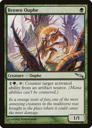 Brown Ouphe [Mirrodin] | Event Horizon Hobbies CA