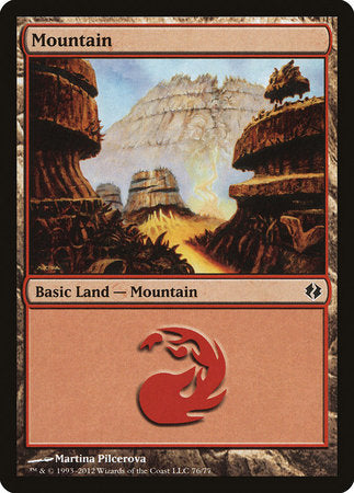 Mountain (76) [Duel Decks: Venser vs. Koth] | Event Horizon Hobbies CA