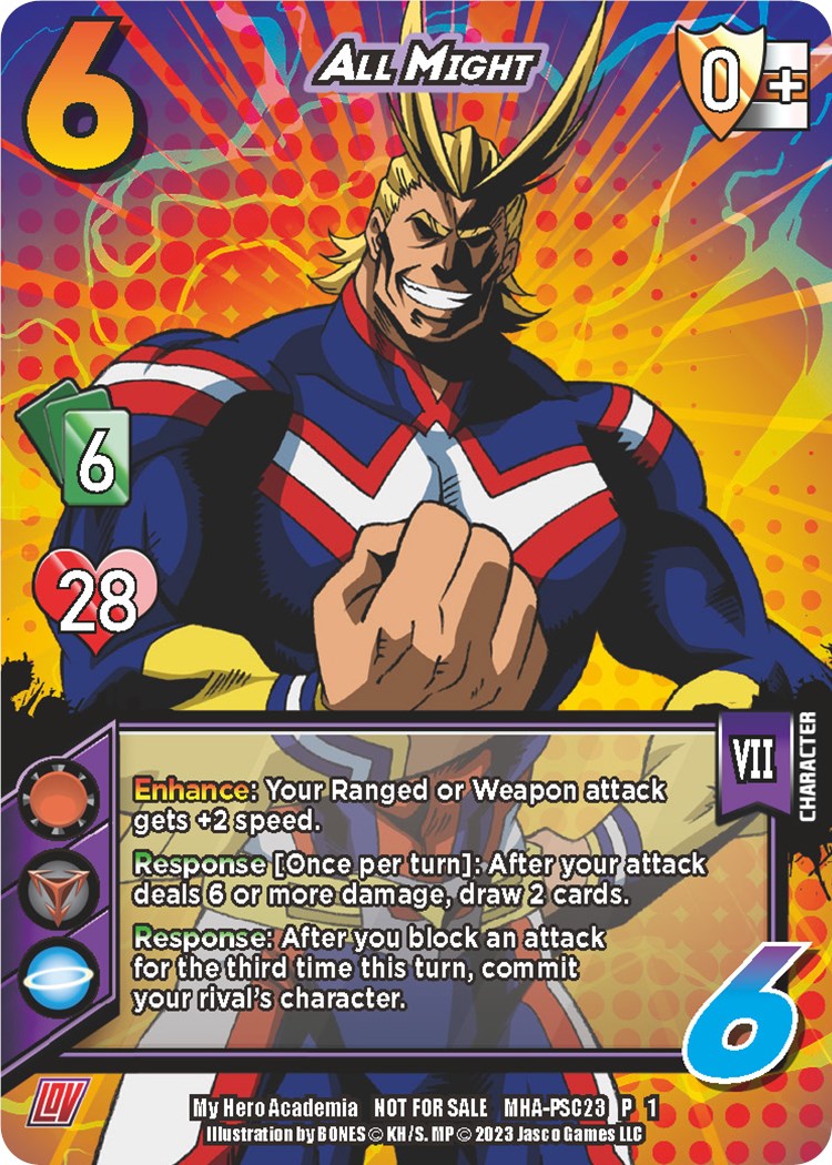 All Might (Provisional Store Championship 2023) [League of Villains] | Event Horizon Hobbies CA