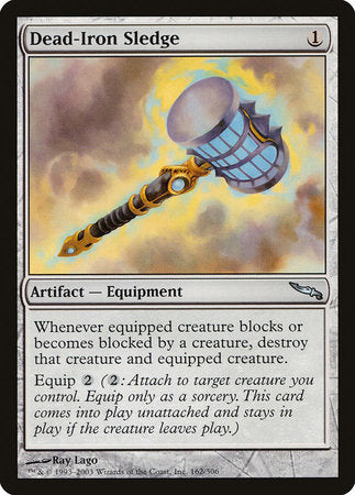 Dead-Iron Sledge [Mirrodin] | Event Horizon Hobbies CA