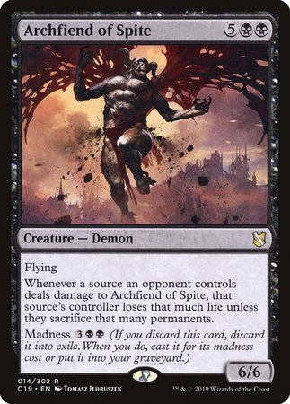 Archfiend of Spite [Commander 2019] | Event Horizon Hobbies CA