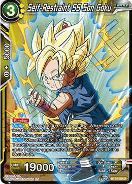 Self-Restraint SS Son Goku (BT14-096) [Cross Spirits] | Event Horizon Hobbies CA