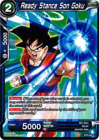 Ready Stance Son Goku (BT5-028) [Miraculous Revival] | Event Horizon Hobbies CA