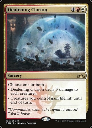 Deafening Clarion [Guilds of Ravnica] | Event Horizon Hobbies CA