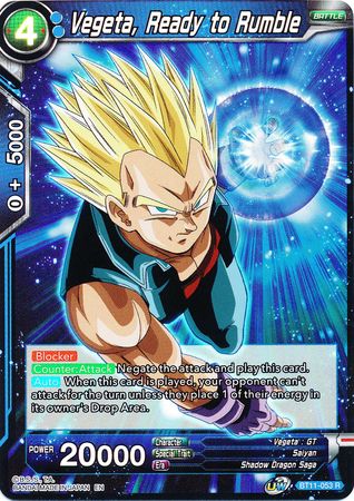 Vegeta, Ready to Rumble (BT11-053) [Vermilion Bloodline] | Event Horizon Hobbies CA