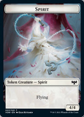 Blood // Spirit (003) Double-sided Token [Innistrad: Crimson Vow Tokens] | Event Horizon Hobbies CA