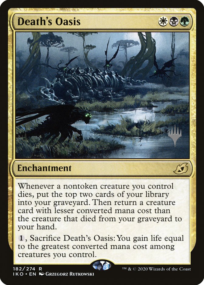 Death's Oasis (Promo Pack) [Ikoria: Lair of Behemoths Promos] | Event Horizon Hobbies CA