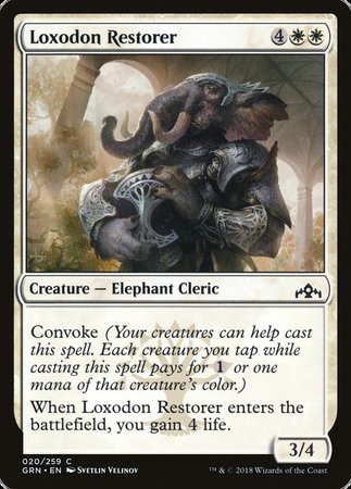 Loxodon Restorer [Guilds of Ravnica] | Event Horizon Hobbies CA