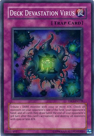 Deck Devastation Virus [DR3-EN178] Super Rare | Event Horizon Hobbies CA