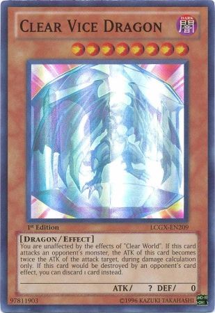 Clear Vice Dragon [LCGX-EN209] Super Rare | Event Horizon Hobbies CA