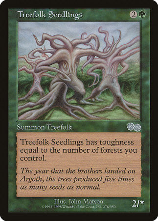 Treefolk Seedlings [Urza's Saga] | Event Horizon Hobbies CA