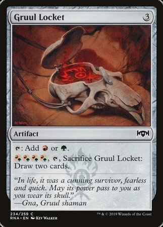 Gruul Locket [Ravnica Allegiance] | Event Horizon Hobbies CA