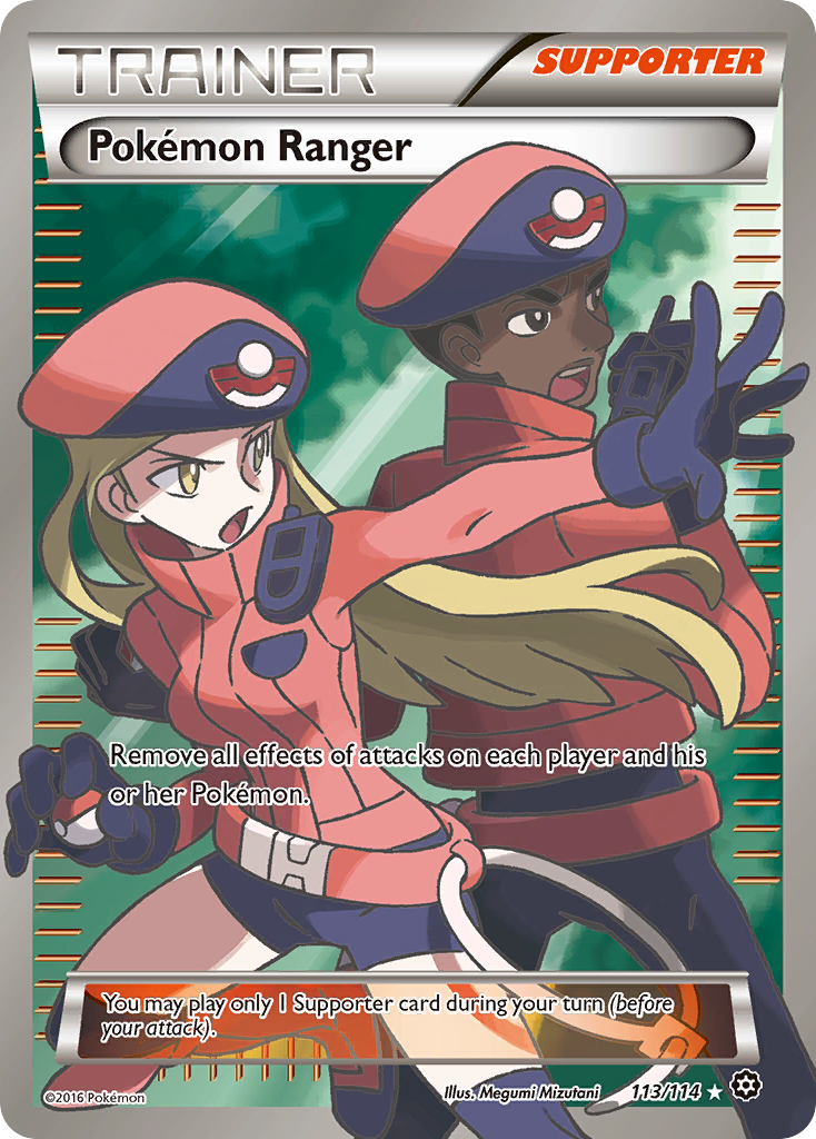 Pokemon Ranger (113/114) [XY: Steam Siege] | Event Horizon Hobbies CA