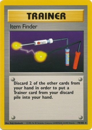 Item Finder (74/102) [Base Set Unlimited] | Event Horizon Hobbies CA