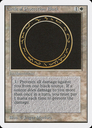 Circle of Protection: Black [Unlimited Edition] | Event Horizon Hobbies CA