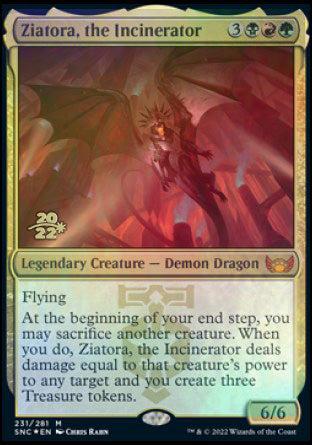 Ziatora, the Incinerator [Streets of New Capenna Prerelease Promos] | Event Horizon Hobbies CA