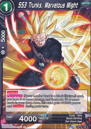 SS3 Trunks, Marvelous Might (BT12-134) [Vicious Rejuvenation] | Event Horizon Hobbies CA