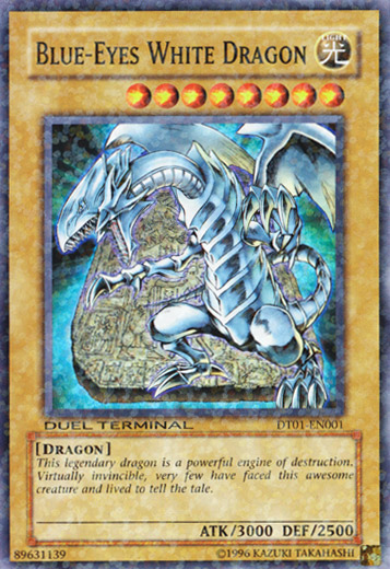 Blue-Eyes White Dragon [DT01-EN001] Super Rare | Event Horizon Hobbies CA