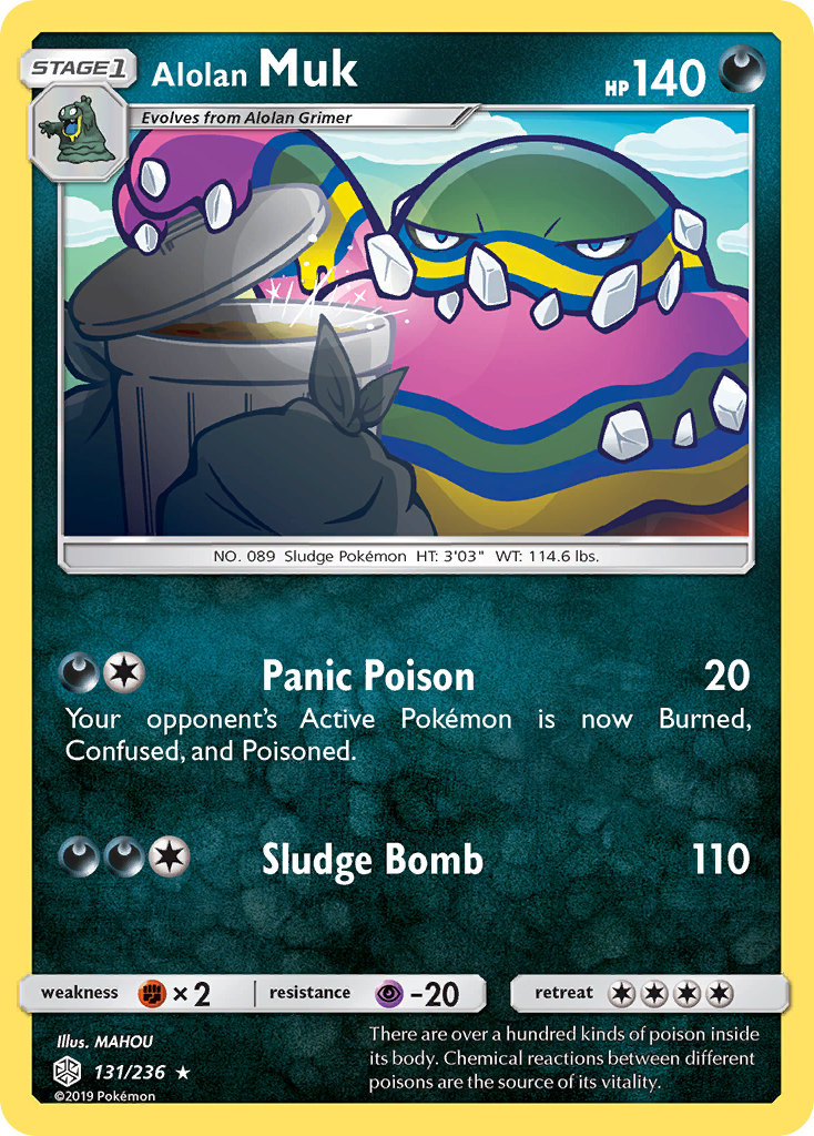 Alolan Muk (131/236) [Sun & Moon: Cosmic Eclipse] | Event Horizon Hobbies CA