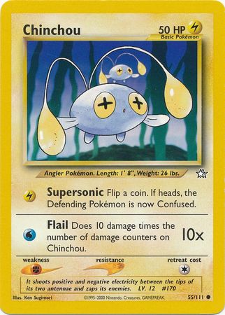 Chinchou (55/111) [Neo Genesis Unlimited] | Event Horizon Hobbies CA