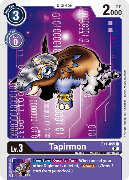 Tapirmon [EX1-055] [Classic Collection] | Event Horizon Hobbies CA