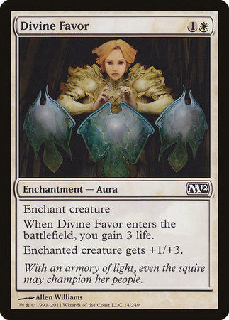 Divine Favor [Magic 2012] | Event Horizon Hobbies CA