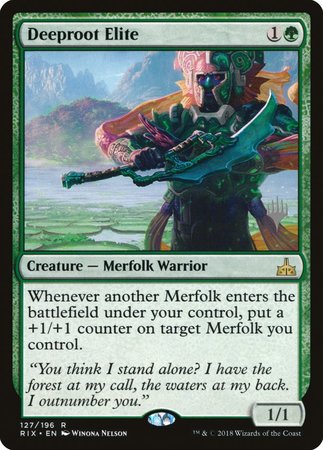 Deeproot Elite [Rivals of Ixalan Promos] | Event Horizon Hobbies CA