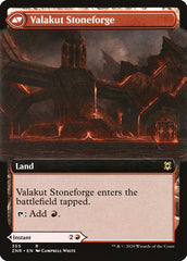 Valakut Awakening // Valakut Stoneforge (Extended Art) [Zendikar Rising] | Event Horizon Hobbies CA