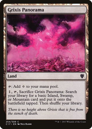 Grixis Panorama [Commander 2017] | Event Horizon Hobbies CA