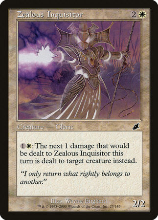 Zealous Inquisitor [Scourge] | Event Horizon Hobbies CA