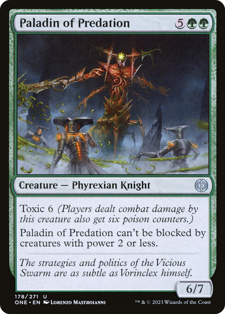 Paladin of Predation [Phyrexia: All Will Be One] | Event Horizon Hobbies CA