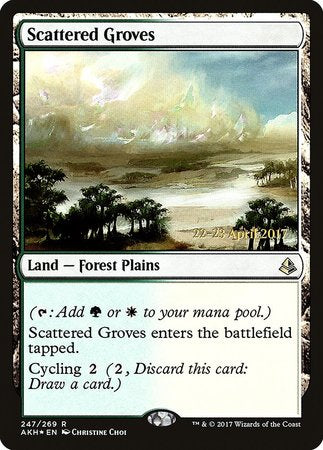 Scattered Groves [Amonkhet Promos] | Event Horizon Hobbies CA