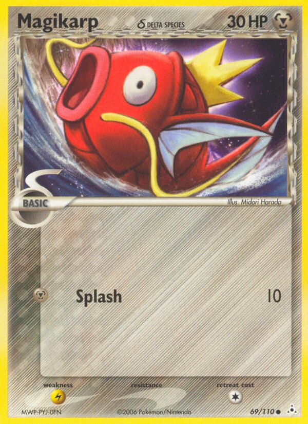 Magikarp (69/110) (Delta Species) [EX: Holon Phantoms] | Event Horizon Hobbies CA