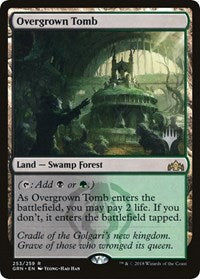 Overgrown Tomb [Promo Pack: Throne of Eldraine] | Event Horizon Hobbies CA