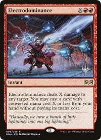 Electrodominance [Promo Pack: Throne of Eldraine]