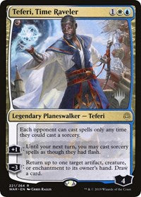 Teferi, Time Raveler [Promo Pack: Throne of Eldraine] | Event Horizon Hobbies CA