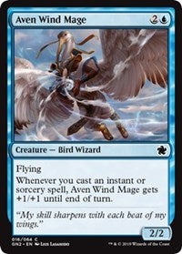 Aven Wind Mage [Magic Game Night 2019] | Event Horizon Hobbies CA