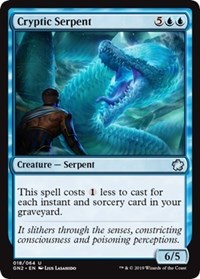 Cryptic Serpent [Magic Game Night 2019] | Event Horizon Hobbies CA