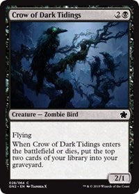 Crow of Dark Tidings [Magic Game Night 2019] | Event Horizon Hobbies CA