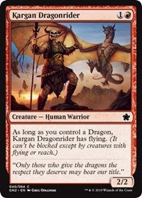 Kargan Dragonrider [Magic Game Night 2019] | Event Horizon Hobbies CA