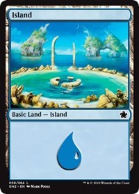 Island (58) [Magic Game Night 2019] | Event Horizon Hobbies CA