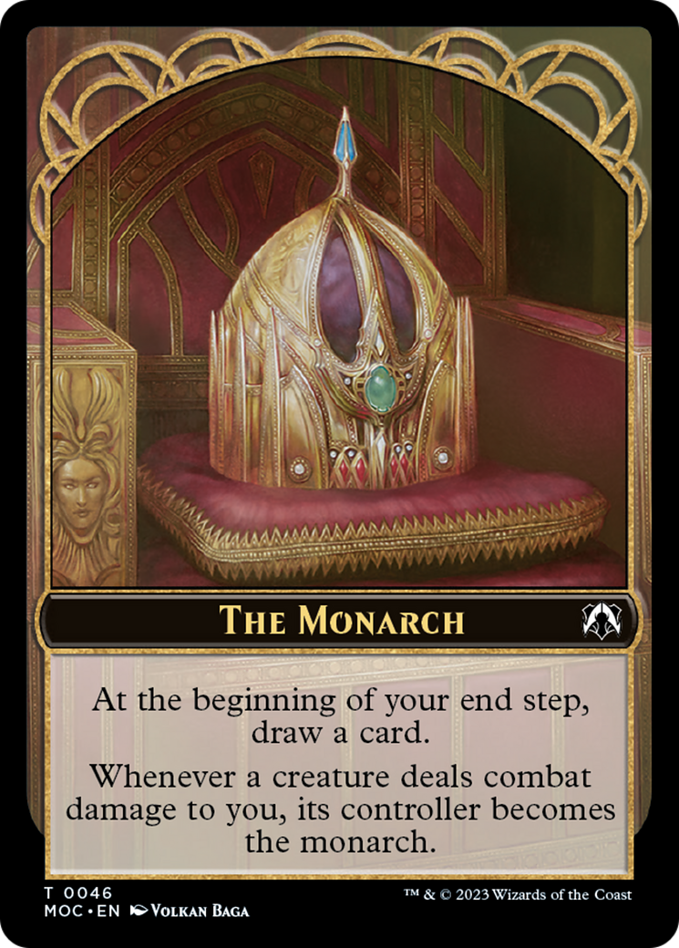 The Monarch // Shapeshifter Double-Sided Token [March of the Machine Commander Tokens] | Event Horizon Hobbies CA