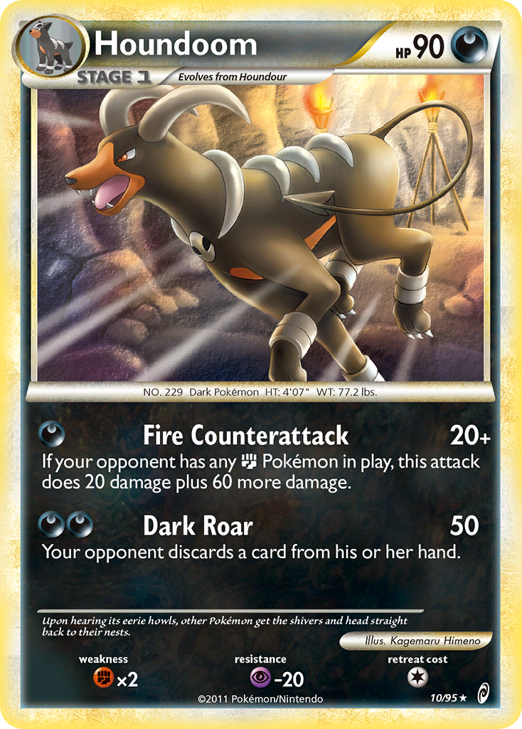 Houndoom (10/95) [HeartGold & SoulSilver: Call of Legends] | Event Horizon Hobbies CA