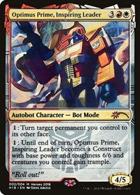 Optimus Prime, Inspiring Leader [Unique and Miscellaneous Promos] | Event Horizon Hobbies CA