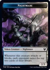 Nightmare Token [Theros Beyond Death] | Event Horizon Hobbies CA