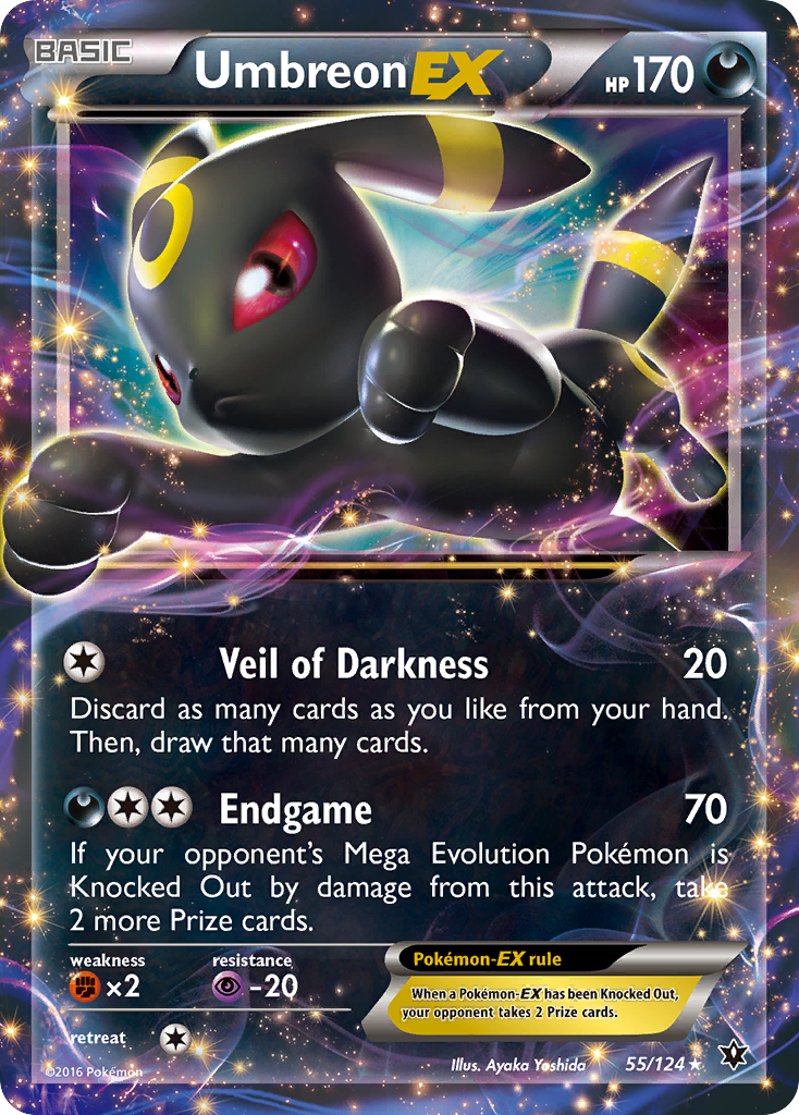 Umbreon EX (55/124) [XY: Fates Collide] | Event Horizon Hobbies CA